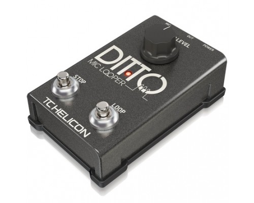 TC HELICON DITTO MIC LOOPER - вокальная педаль эффектов, лупер