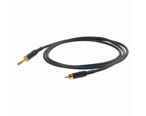 PROEL CHLP220LU15 - сценический кабель, 6.3 джек моно <-> RCA (папа), длина - 1.5 м