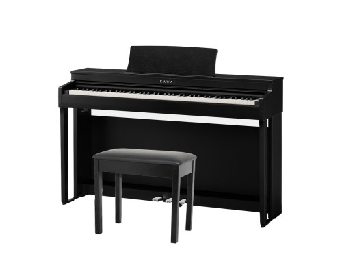 KAWAI CN201 B - цифровое пианино, банкетка, механика Responsive Hammer III, 88 клавиш, цвет черный