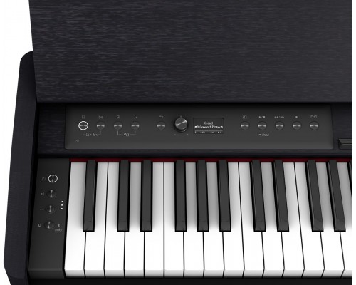 ROLAND F701 CB - цифровое фортепиано, 88 кл. PHA-4 Standard, 324 тембра, 256 полиф., (цвет черный)