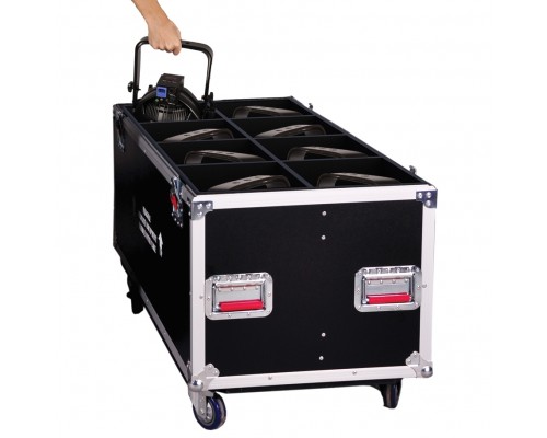 GATOR G-TOURPAR64-LED-8 - транспортировочный кейс для 8 световых приборов LED PAR 64