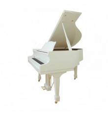 SAMICK SIG50D WHHP - рояль, 103x149x150, 292кг, струны 'Roslau'(Германия), полир., белый