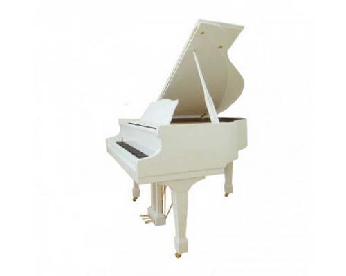 SAMICK SIG50D WHHP - рояль, 103x149x150, 292кг, струны 'Roslau'(Германия), полир., белый