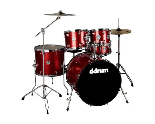 DDRUM D2 522 RSP - ударная установка , цвет Red Sparkle , 10'-12'-16'-22', 14х6.5'