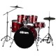 DDRUM D2 522 RSP - ударная установка , цвет Red Sparkle , 10'-12'-16'-22', 14х6.5'