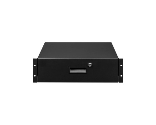 PROEL ADRK2SRD - выдвижной ящик 2U для рэка 19' с замком, цвет - черный