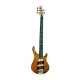 REDHILL JB500 NA - бас-гитара 5-стр., H+H, корпус ясень, сквозной гриф клен+махагон, натуральный