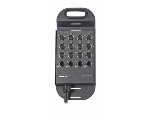 PROEL TN1204LU30 - мультикор, 12 вх., 4 вых., 30м