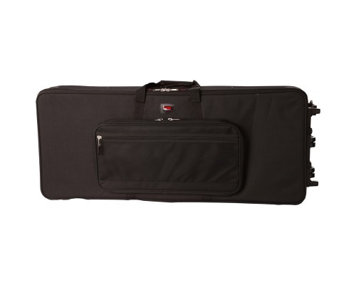 GATOR GK-61-SLIM - нейлоновый кейс с жесткой рамкой для клавиш,тонкий, (61кл) с колесами