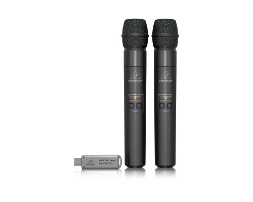 BEHRINGER ULM202USB - цифровая беспроводная система с двумя ручными микрофонами