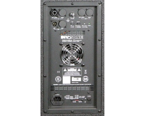 INVOTONE DSX15SA - активный 15' сабвуфер, 1000 Вт, класс D, 45Гц-120Гц,128 дБ SPL