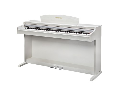 KURZWEIL M115 WH - цифр. пианино (2 места), банкетка, 88 молот. клавиш, полифония 189, цвет белый