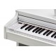 KURZWEIL M115 WH - цифр. пианино (2 места), банкетка, 88 молот. клавиш, полифония 189, цвет белый