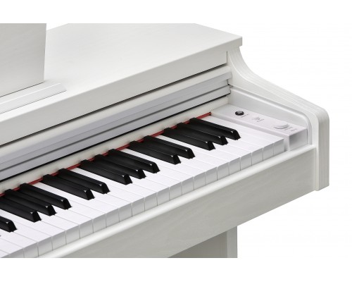 KURZWEIL M115 WH - цифр. пианино (2 места), банкетка, 88 молот. клавиш, полифония 189, цвет белый