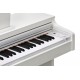 KURZWEIL M115 WH - цифр. пианино (2 места), банкетка, 88 молот. клавиш, полифония 189, цвет белый