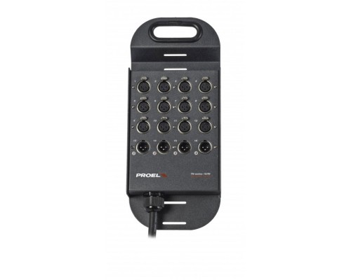PROEL TN1204LU50 - мультикор, 12 вх., 4 вых., 50м