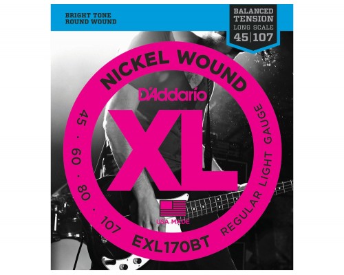 D'ADDARIO EXL170BT - струны для БАС-гитары, long 045-107