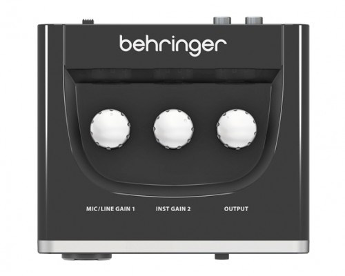 BEHRINGER UM2 - аудиоинтерфейс USB, 2 входа, 2 выхода, микр. предусилитель XENYX