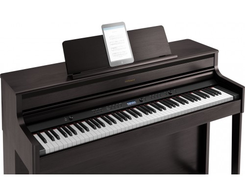 ROLAND HP704 CH SET - цифр. пианино, комплект со стойкой, 88 клавиш, цвет черный