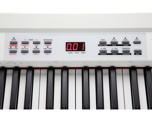 KURZWEIL KA90 WH - цифр. пианино, 88 молоточковых клавиш, полифония 128, цвет белый