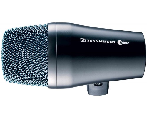 SENNHEISER E 902 - динамический микрофон для бас-бараб., бас-гитар. комб., контраб, 20 - 18000 Гц,