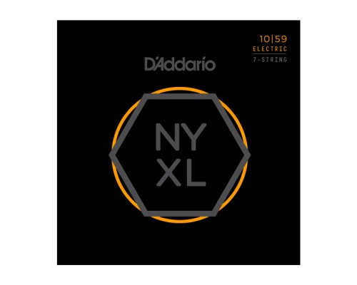 D'ADDARIO NYXL1059 - струны для 7-стр. электрогитары,10-59