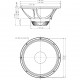 EIGHTEEN SOUND 15ND930/8 - 15' динамик НЧ, неодим, 8 Ом, 500 Вт AES, 98dB, 40...4100 Гц