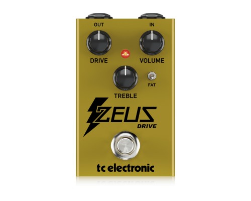 TC ELECTRONIC ZEUS DRIVE OVERDRIVE - гитарная педаль эффекта овердрайв