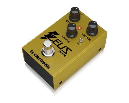 TC ELECTRONIC ZEUS DRIVE OVERDRIVE - гитарная педаль эффекта овердрайв