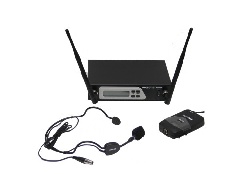 INVOTONE AV-800HS - двухантенная головная радиосистема UHF 710-726 МГц, с/ш >90дБ