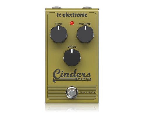 TC ELECTRONIC CINDERS OVERDRIVE - гитарная педаль эффектов овердрайв