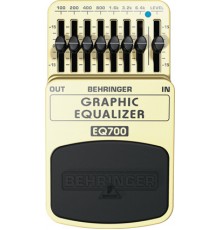 BEHRINGER EQ700 - 7-полосный графический эквалайзер для гитары или клавишных