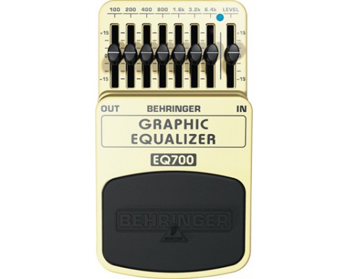 BEHRINGER EQ700 - 7-полосный графический эквалайзер для гитары или клавишных