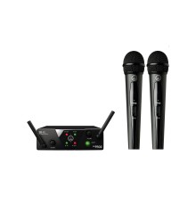 AKG WMS40 Mini2Voc-US25AC - вокальная радиосистема с 2-мя ручными передатч.(537.5/539.3МГц)