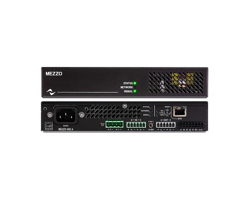 POWERSOFT Mezzo 602 A - двухканальный усилитель мощности, 2х200 Вт на 2 Ома, 2х300 Вт на 4, 8, 16 Ом