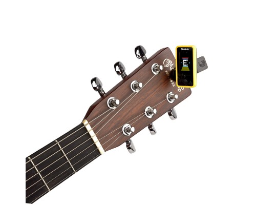 PLANET WAVES PW-CT-17YL - тюнер-клипса для струнных инструментов,цвет-жёлтый
