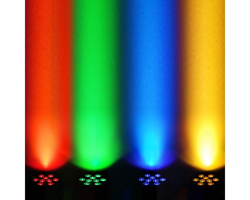 INVOLIGHT LEDPAR9HEX - светодиодный прожектор RGBWA+UV 7шт. DMX-512, ИК-ДУ