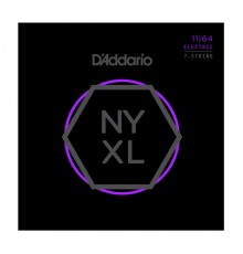 D'ADDARIO NYXL1164 - струны для 7-стр.электрогитары,11-64