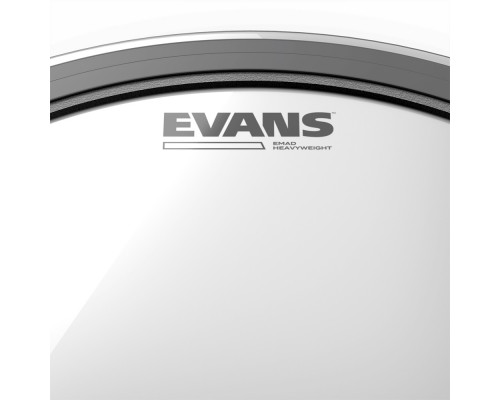 EVANS BD22EMADHW - 22' пластик для бас барабана однослойный, с напылением.