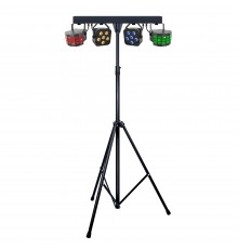 INVOLIGHT MLS HEX28 - комплект из 2-х LED эффектов и 2-х прожекторов, ИК-пульт, DMX512
