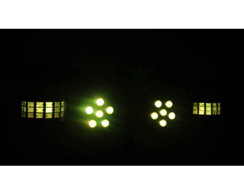 INVOLIGHT MLS HEX28 - комплект из 2-х LED эффектов и 2-х прожекторов, ИК-пульт, DMX512