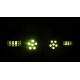 INVOLIGHT MLS HEX28 - комплект из 2-х LED эффектов и 2-х прожекторов, ИК-пульт, DMX512