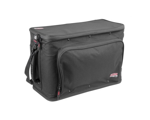 GATOR GR-RACKBAG-3UW - сумка рэковая, стальные рельсы, 3U, на колёсах