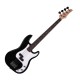 REDHILL PB200 BK - бас-гитара 4-стр, P+P, 864 мм, корпус тополь, гриф клен, цвет черный