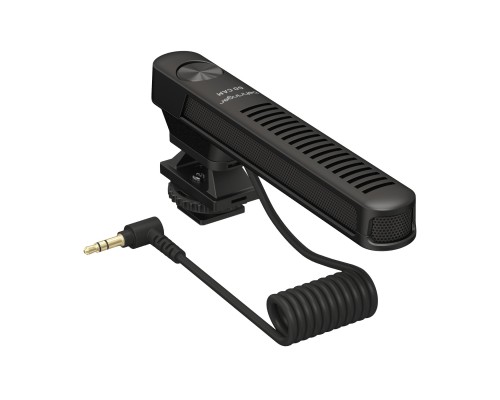 BEHRINGER GO CAM - компактный конденсаторный накамерный микрофон-пушка, 50 Гц - 18 кГц, кабель 0,4 м