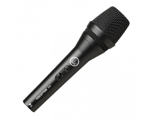 AKG P5 S - микрофон вокальный динамический , суперкардиоидный с выключателем