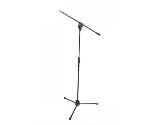 PROEL PRO100 BK - профессиональная микрофонная стойка, тренога, журавль, цвет: матовый чёрный