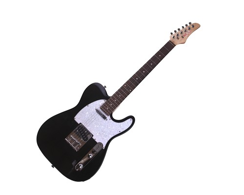 REDHILL TLX100 BK - электрогитара, Telecaster, S-S, тополь/клен, цвет черный