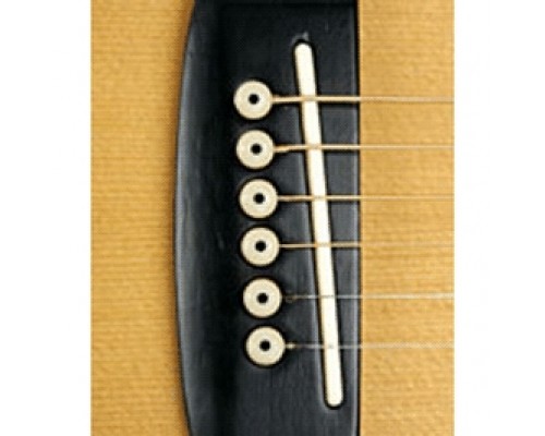 PLANET WAVES PWPS12 - набор: держатель струны для акустических гитар (7 шт) + держатель для ремня, ц