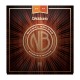 D'ADDARIO NB1047 - струны для акустической гитары, Extra Light, 10-47